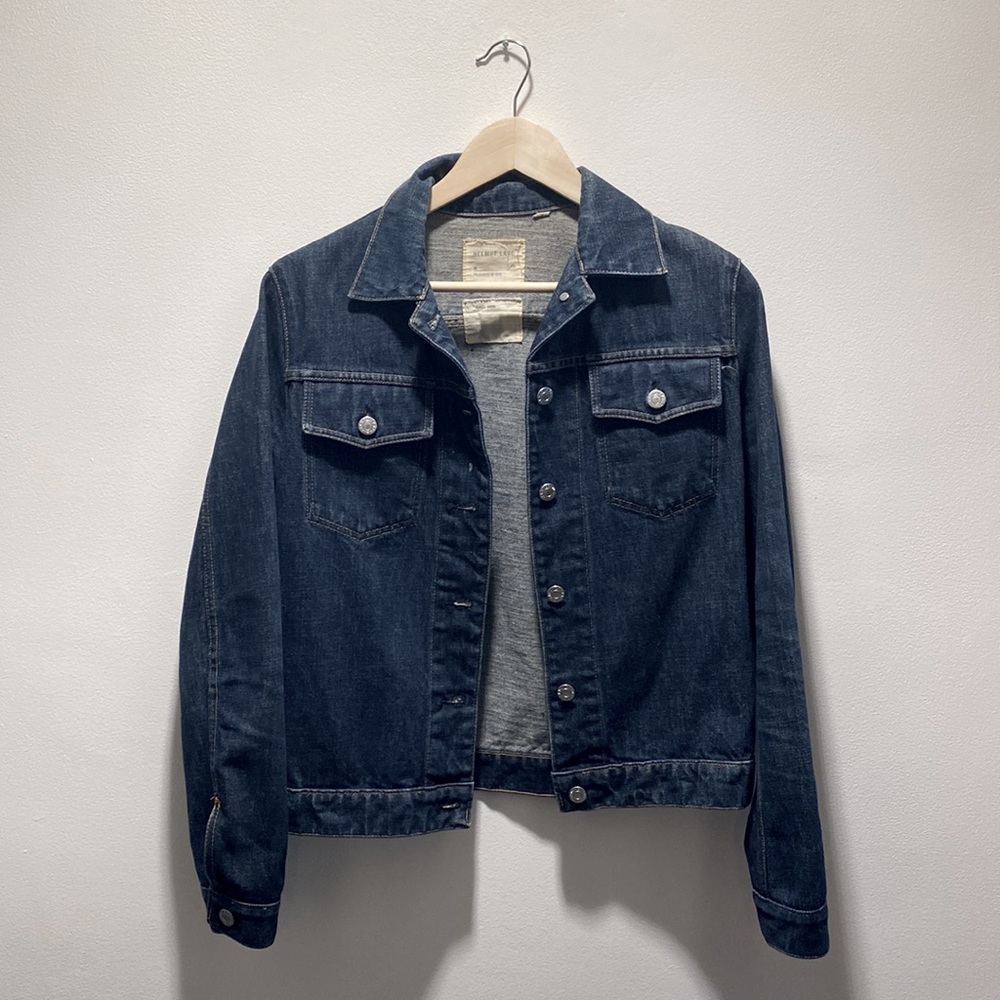 Vintage 1999 Helmut Lang Denim Jacket size 42